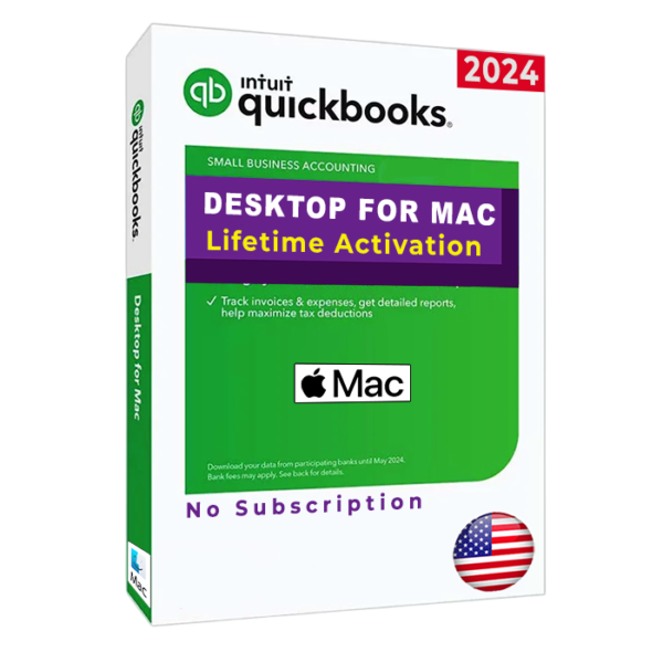 QuickBooks Desktop For MAC 2024 No Subscription - Lifetime